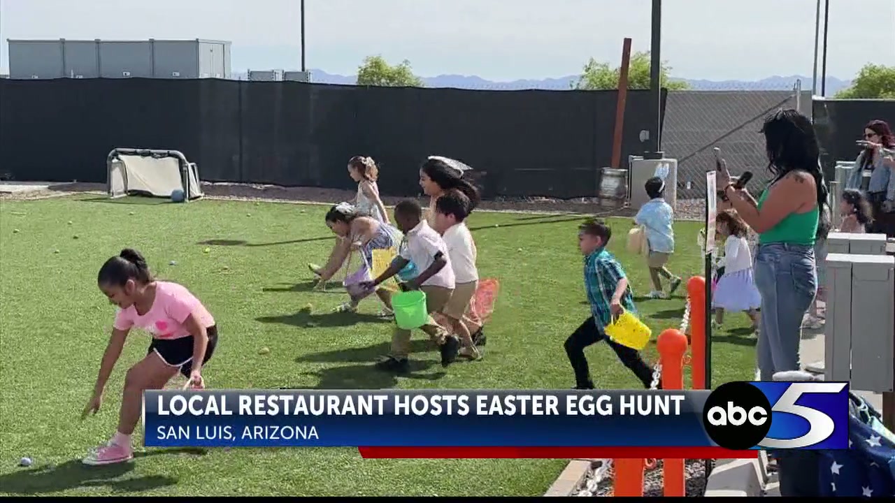 Eddie’s Food & Drink hosts Easter Egg Hunt