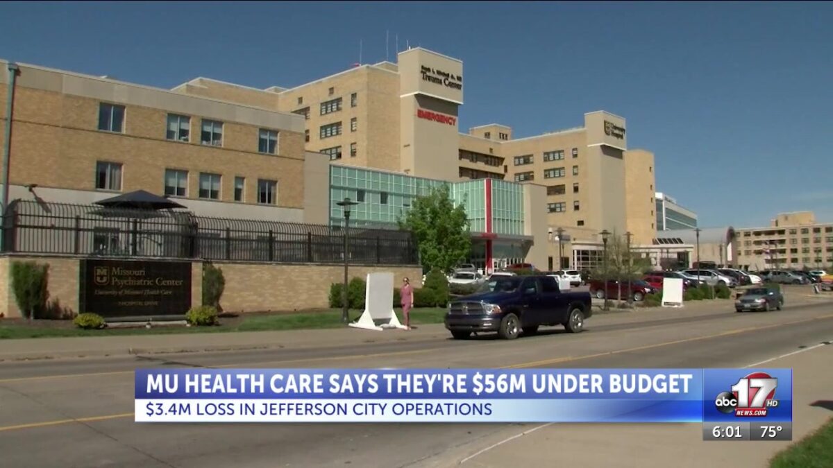 MU Health Care $56 million under budget 8 months into fiscal year