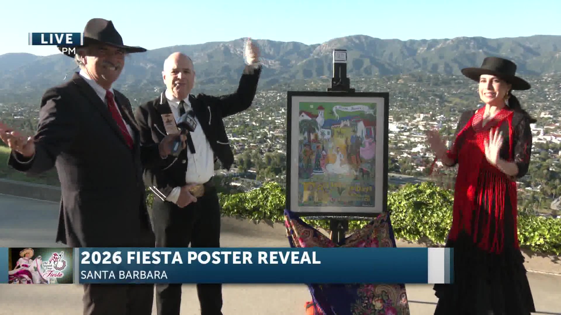 2026 Fiesta Poster Reveal LIVE From TV Hill!