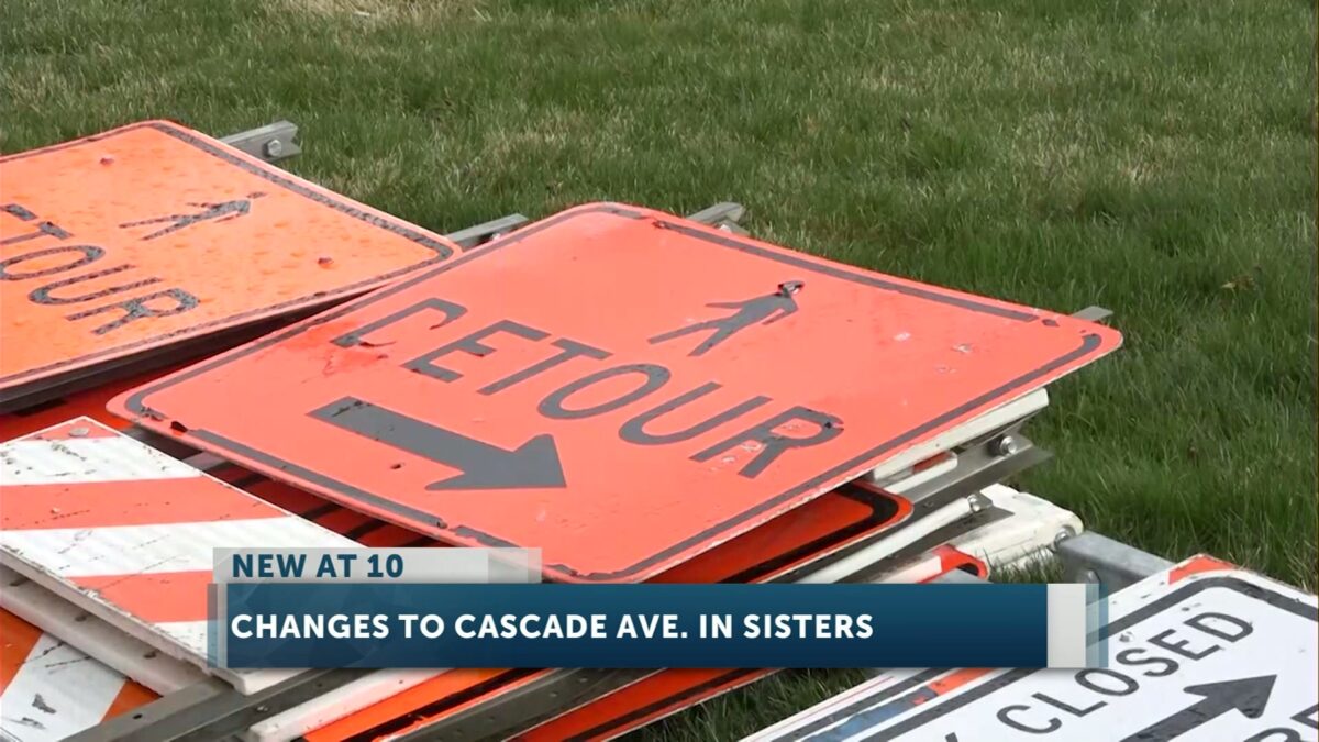 Sisters sees overnight construction for safer pedestrian access