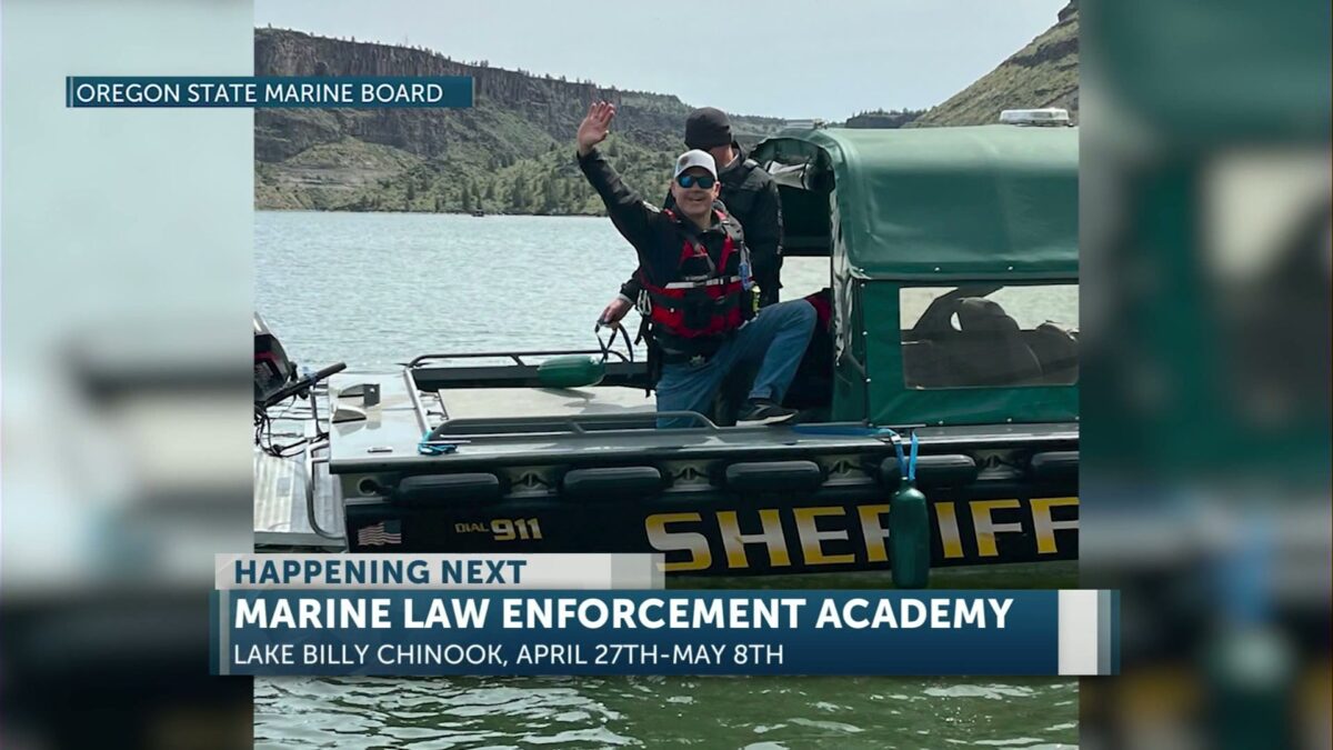 Lake Billy Chinook to host Oregon marine law enforcement training