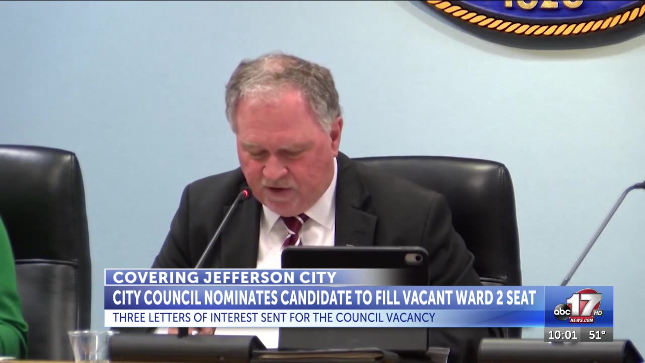3 people express interest in open Jefferson City Ward 2 seat ahead of nominations