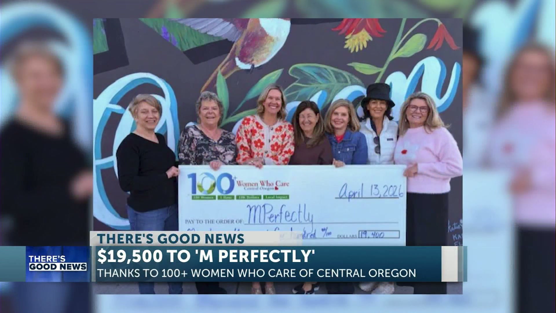 There’s Good News: 100+ Women Who Care of Central Oregon donates to nonprofit that helps women in recovery
