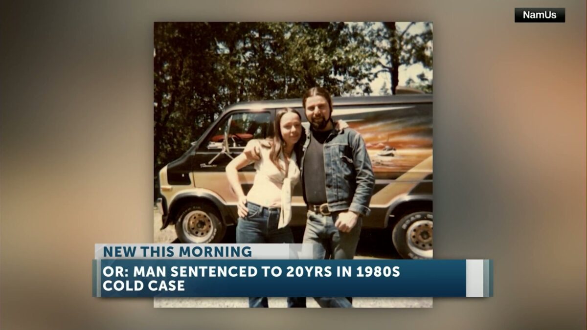 COLD CASE SOLVED: 20-year sentence for man in 1983 Oregon manslaughter