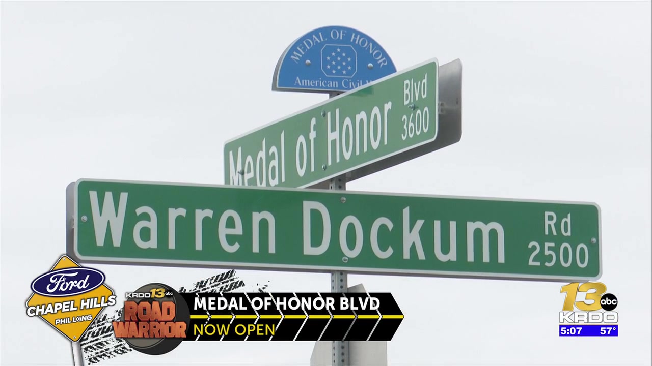 Pueblo County’s new Medal of Honor Boulevard officially opens today