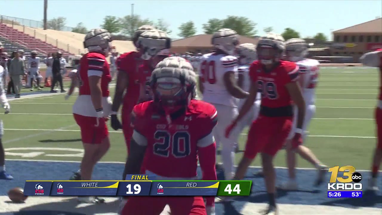 CSU Pueblo plays their annual Spring Football game