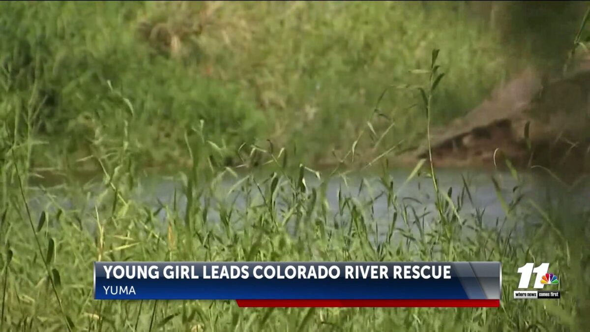 10-year-old girl in Yuma leads Colorado River rescue