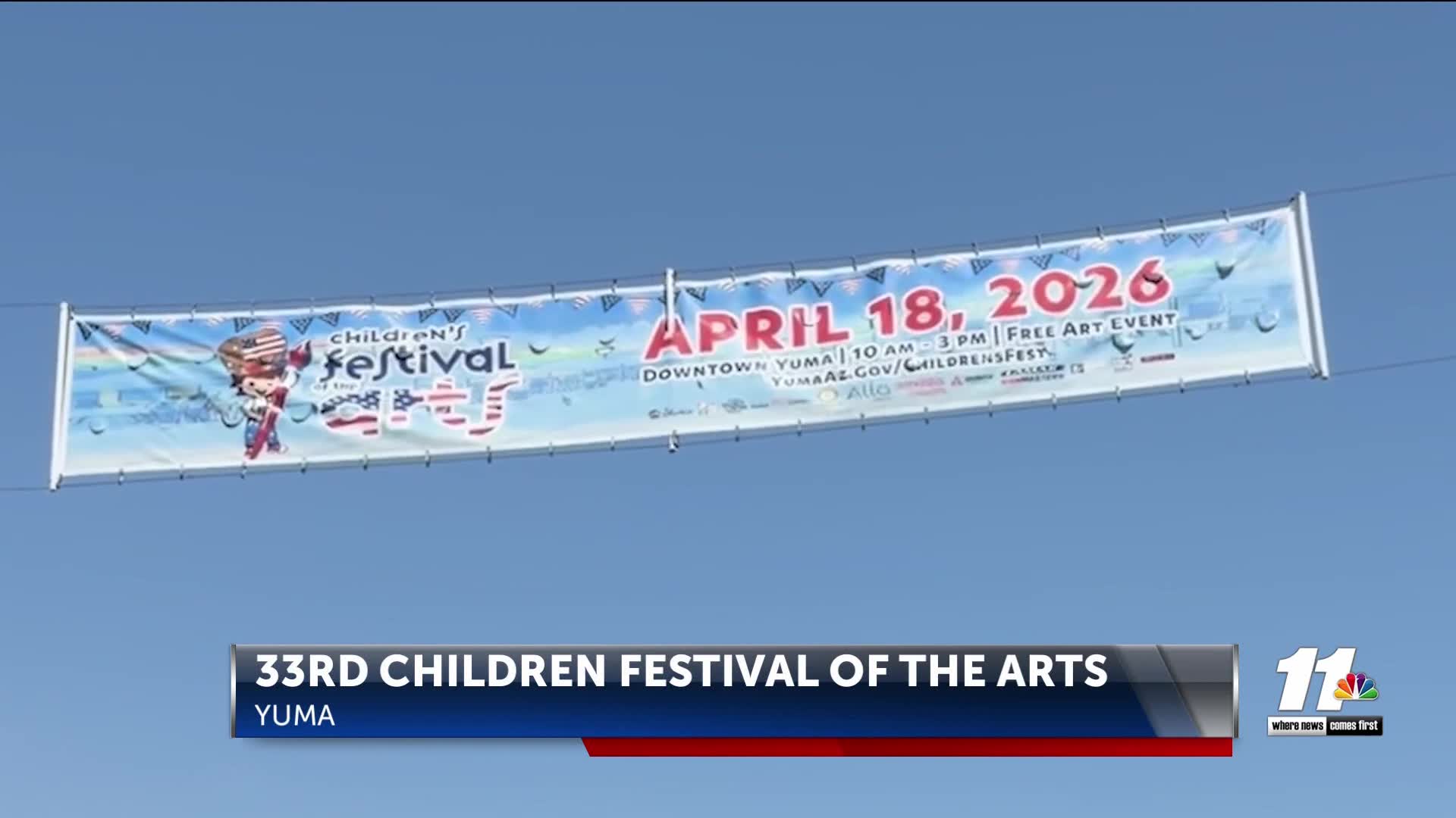 City of Yuma hosts 33rd Annual Children’s Festival of the Arts