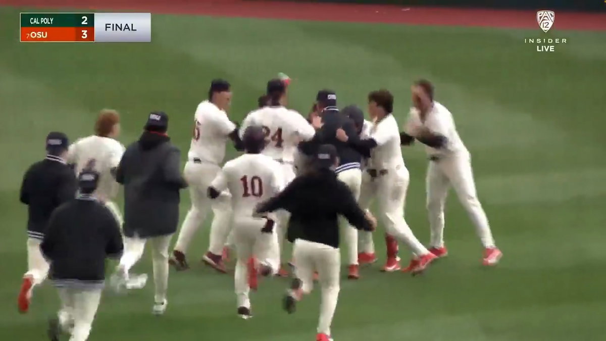 Cal Poly can’t close out #7 Oregon State and they get swept by Beavers