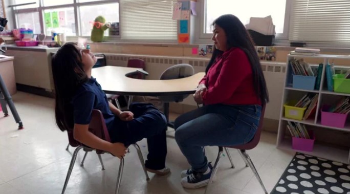 Zuriel and Soraya Gualinga were sent to the Dilley Immigration Processing Center in Dilley