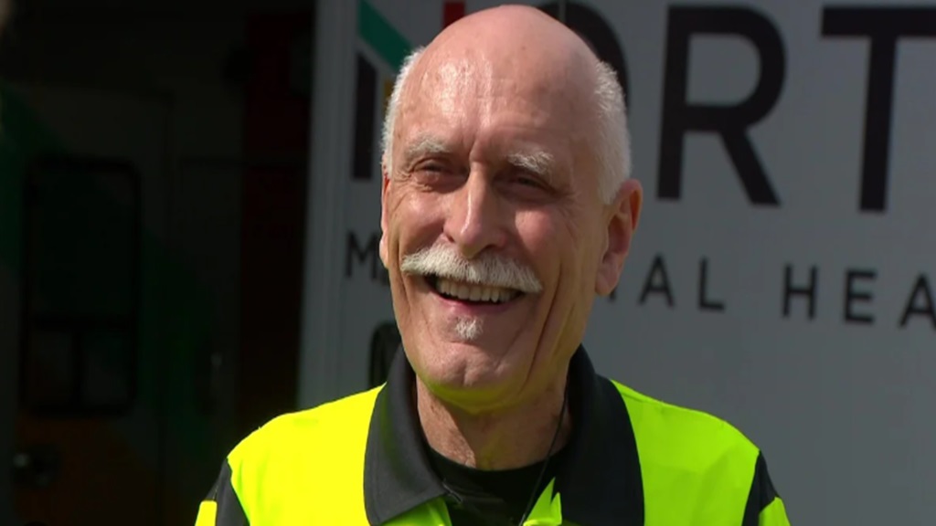 He balanced EMS with full-time work