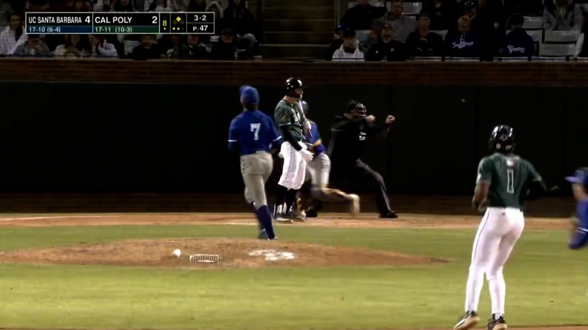 Gauchos clinch series with comeback win at Cal Poly