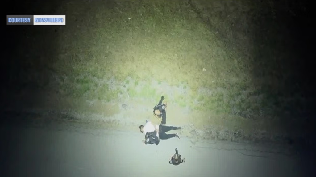 Police say a newer technology helped to nab a suspected thief before he could burglarize a Zionsville home.