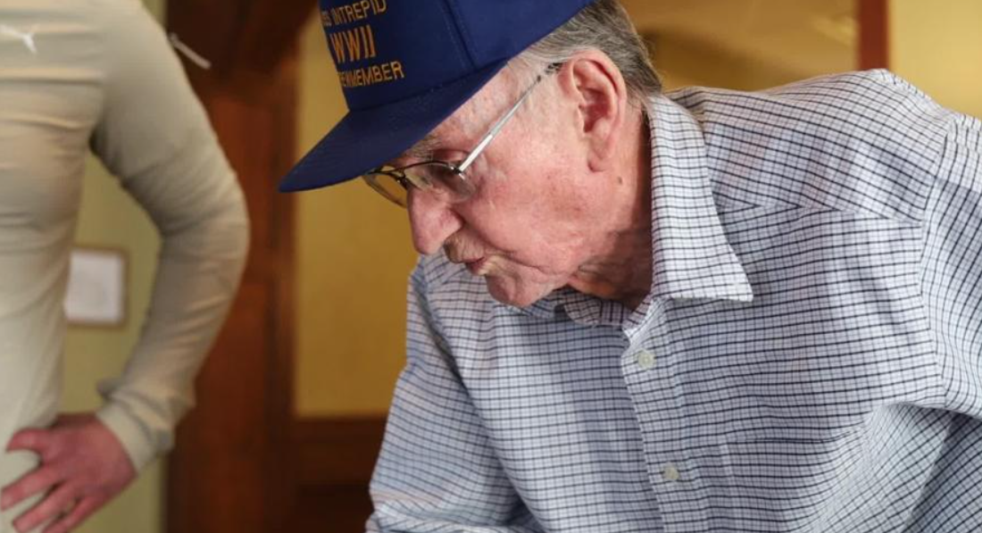A 103-year-old La Crosse veteran who served during World War II is sharing his story as part of a growing effort to document his experiences while he is still able to tell them.
