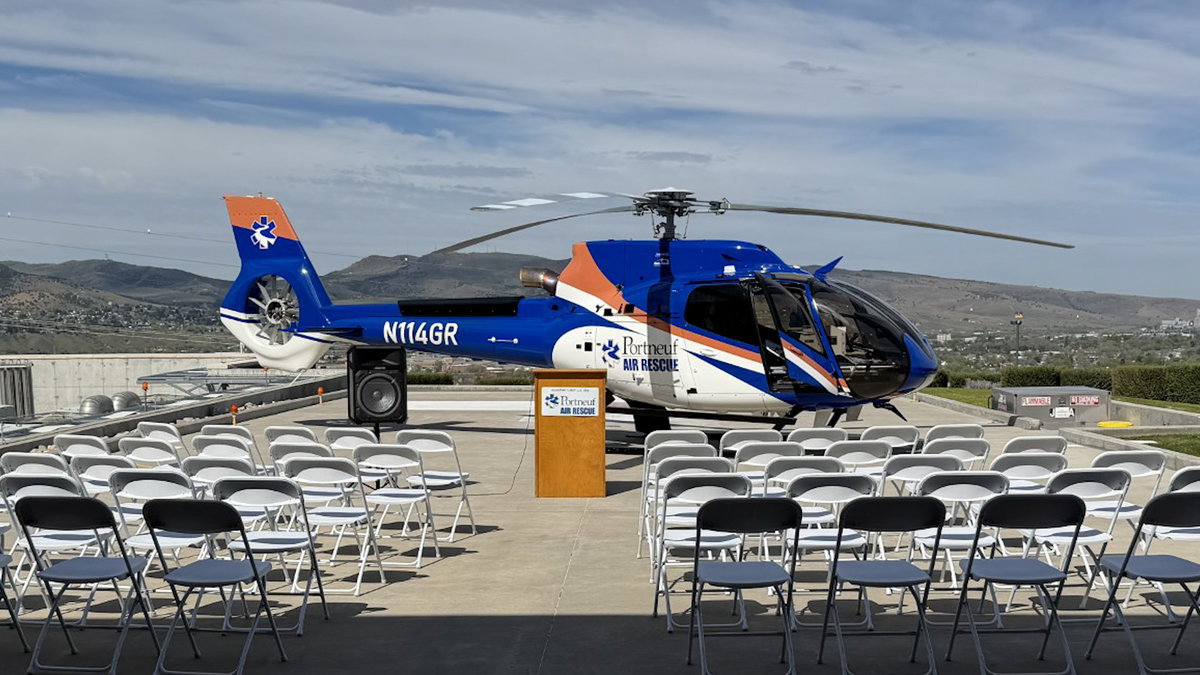Portneuf Air Rescue unveils “Rio”: A new Airbus H-130 named by local 5-year-old