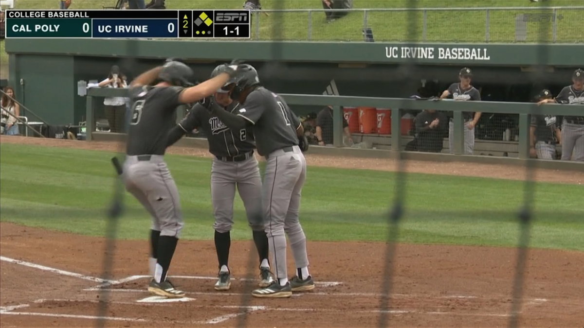 Cal Poly uses the long ball and some Irvine miscues to win series