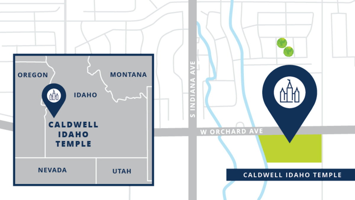 LDS Church Announces Location for New Caldwell Idaho Temple