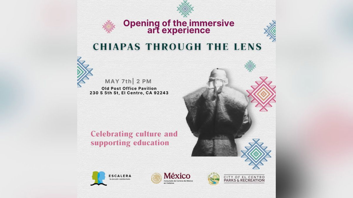 City of El Centro to host opening of immersive art exhibition