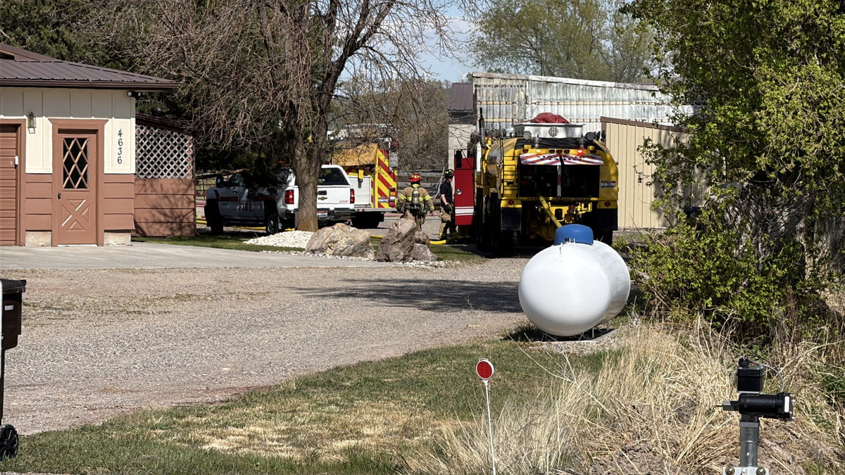 Multiple units responding to structure fire near Ammon