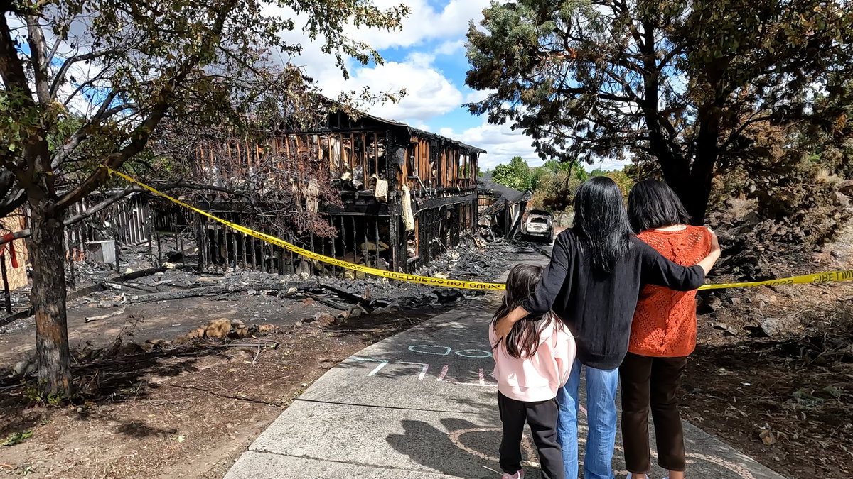 ‘All of our memories are here’: Family shares heartbreak after loss of NE Bend home to fire