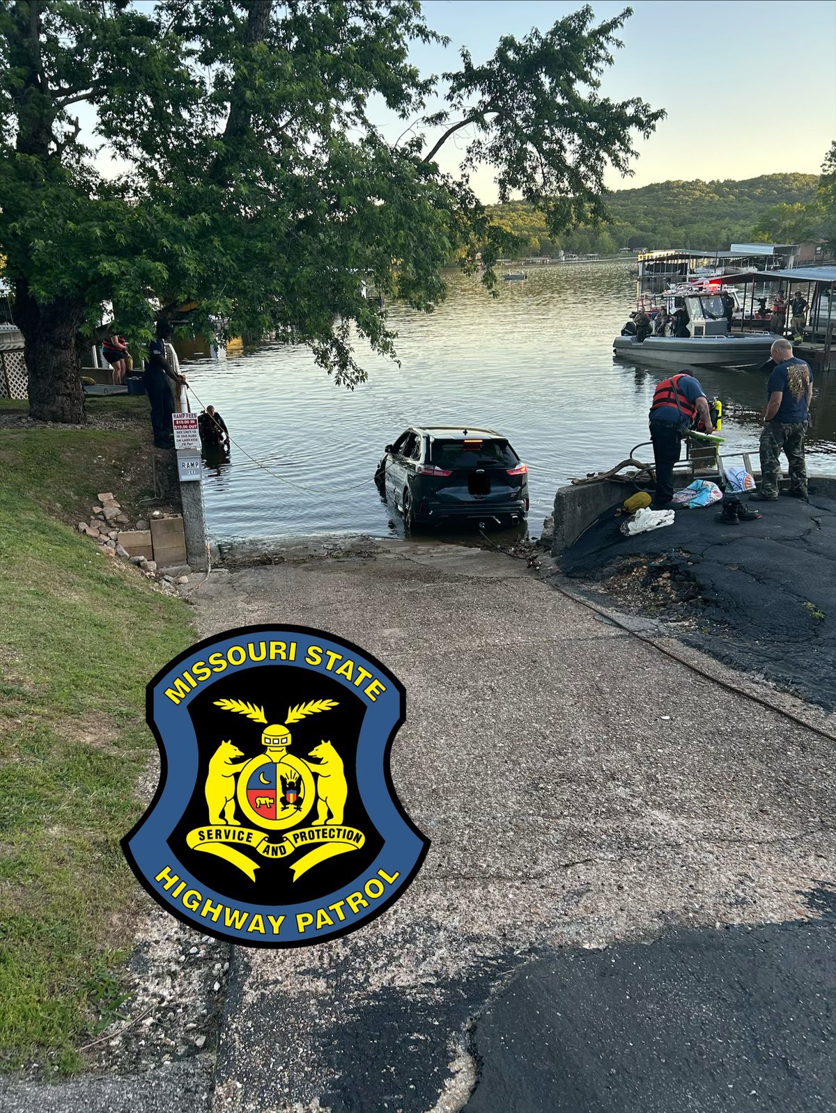 86-year-old man dies in Lake of the Ozarks crash after backing over sea wall