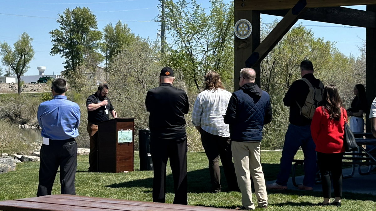 Idaho Falls Rotary Club cuts ribbon on Heritage Park
