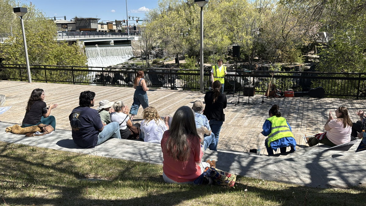 May Day Protest In Idaho Falls