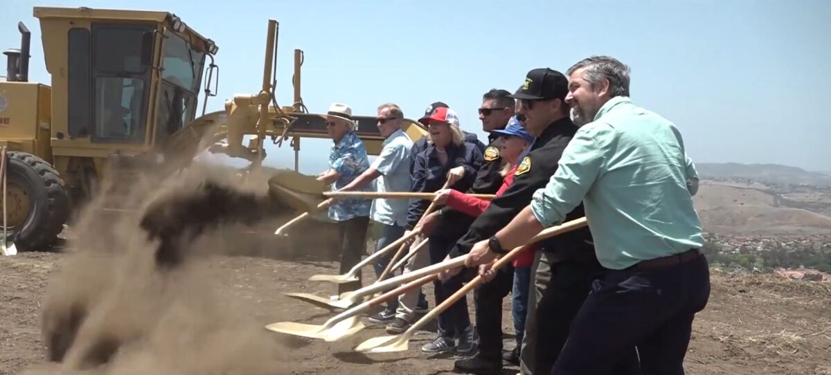 Rancho San Clemente residents are celebrating the groundbreaking of a new "helopod