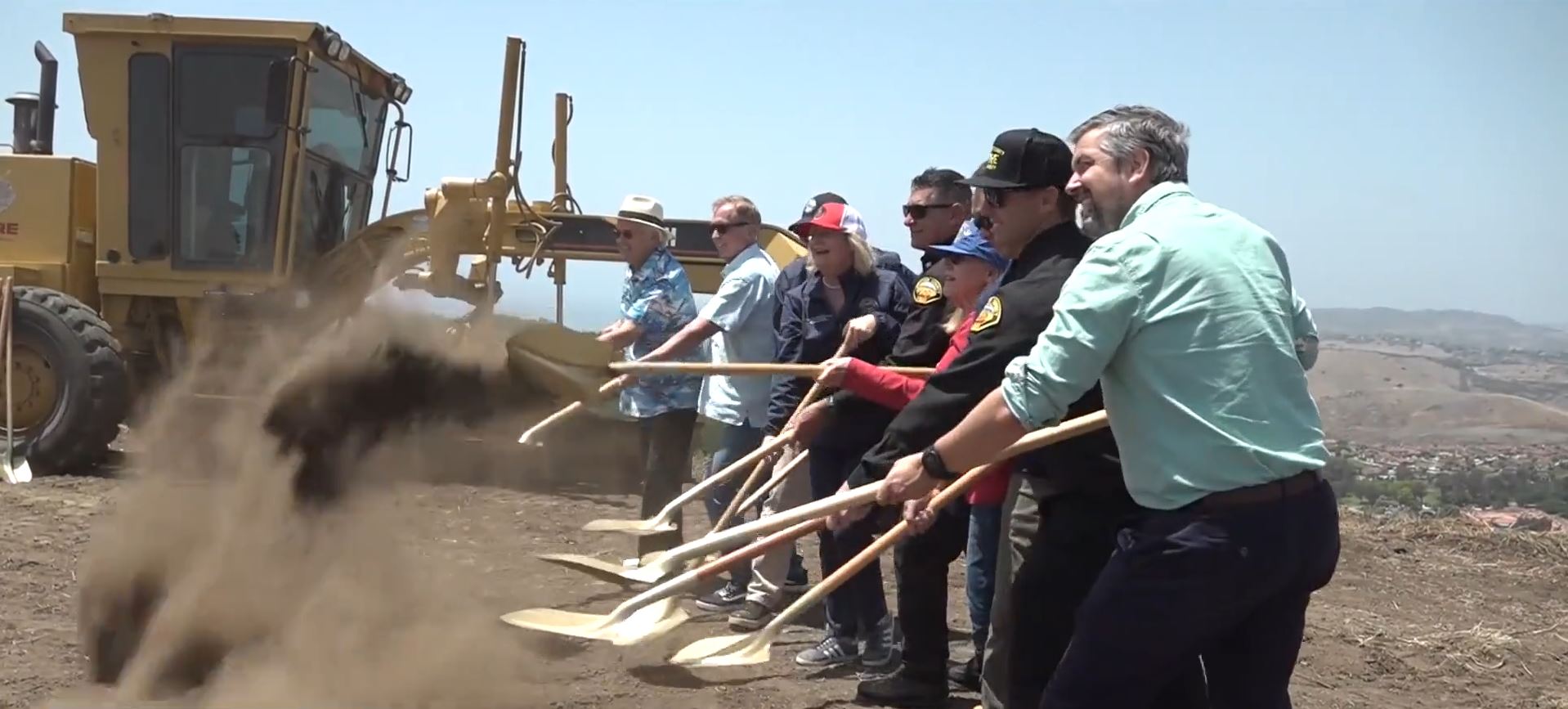 Rancho San Clemente residents are celebrating the groundbreaking of a new "helopod