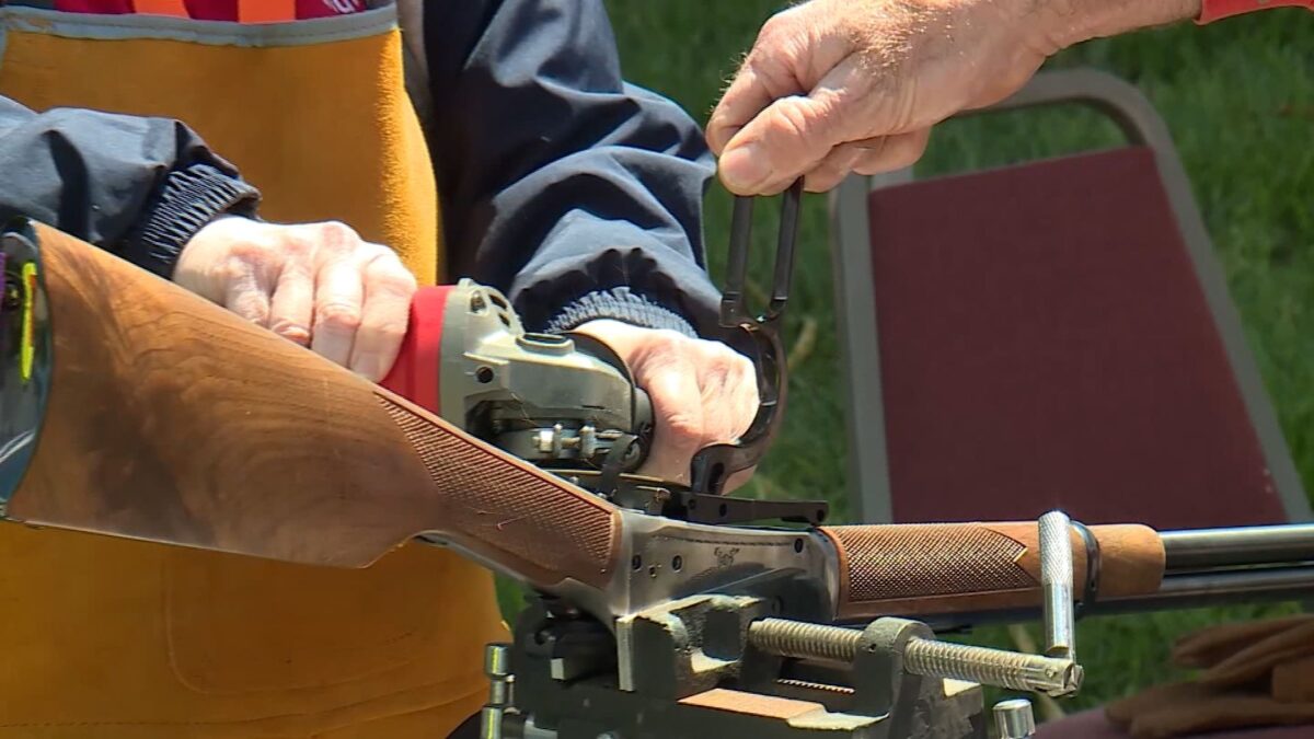 The first “Guns to Gardens” effort in Johnson County gave people a chance to safely dispose of weapons they no longer want
