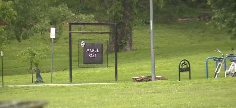 Tadens was playing on a sidewalk in a park area in the 1800 block of East Third Terrace when he was hit by a marked Amazon vehicle