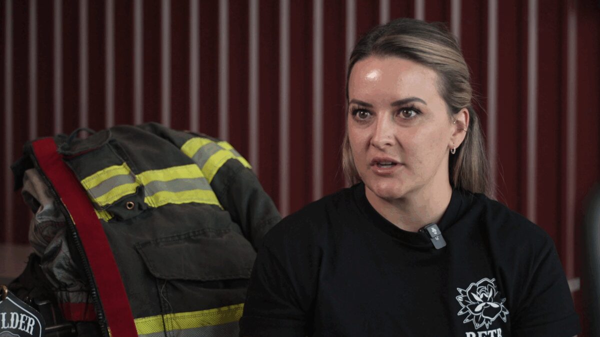 City of Boulder firefighter and founder of Built For The Badge