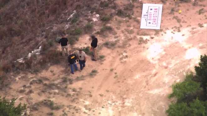 The Beckham County Sheriff's Office told KOCO 5 that a deputy was patrolling the Sandy Sanders Wildlife Refuge Thursday morning when they contacted a hunter who had seen a vehicle crashed off a high ridge overlooking Fish Creek.