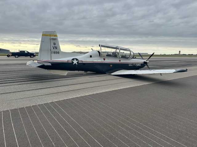 An Air Force T-6A Texan II