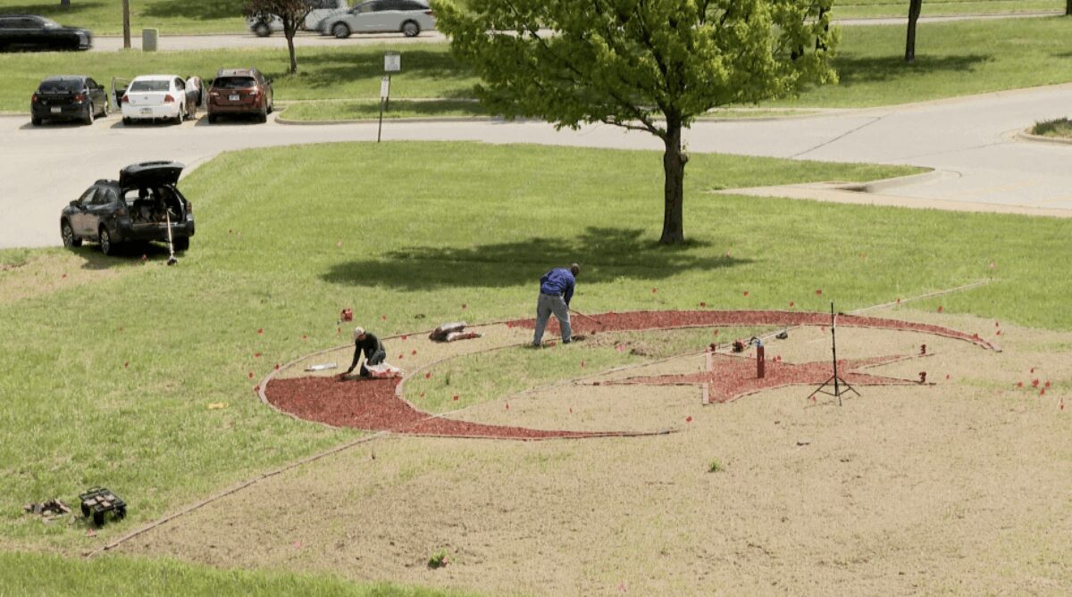 Stan Herd has created earthworks around the world