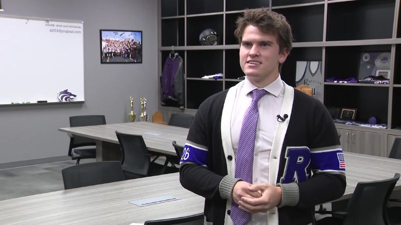 Student Body President Seth Christensen said he wanted to make a personal effort to connect with his classmates in a meaningful way.