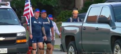 A group of veterans is hitting the pavement and walking 100 miles across the Dallas-Fort Worth metroplex for the PTSD Century Hike. It's all in an effort to raise awareness for PTSD and money for a nonprofit that helps wounded service members.
