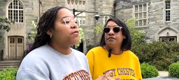 Graduation vibes and pomp and circumstance are in the air around West Chester University in Pennsylvania. The university campus is in full bloom. There are the sounds of spring and thoughts of moving along.