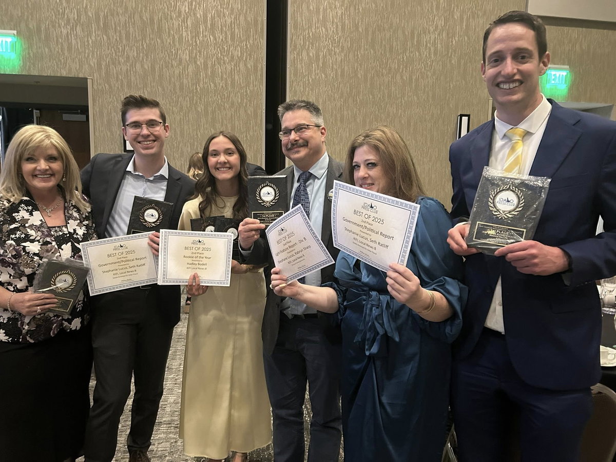 Local News 8 earns top honors at Idaho Press Club’s annual banquet