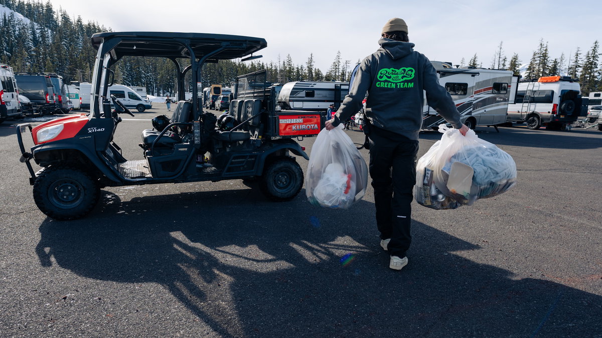 RendezVan diverted 45% of its landfill waste and raised 1K for Environmental Center