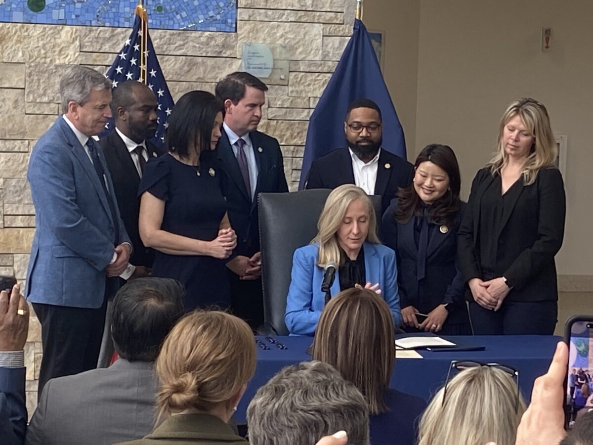 Virginia Gov. Abigail Spanberger signs several laws aimed at lowering healthcare costs.