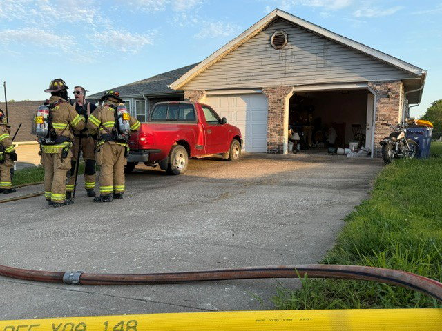 No injuries reported in Jefferson City house fire