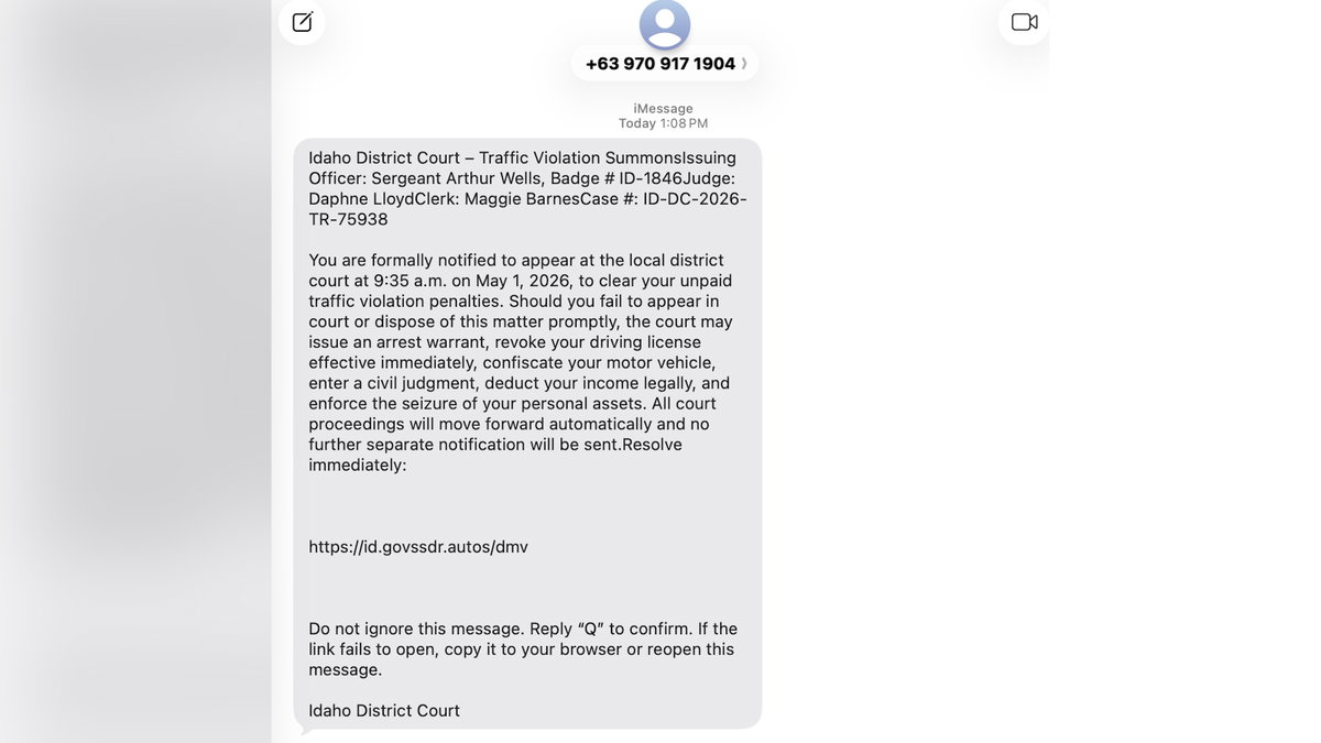 Scam Alert: ITD warns of new wave of DMV and court scam texts