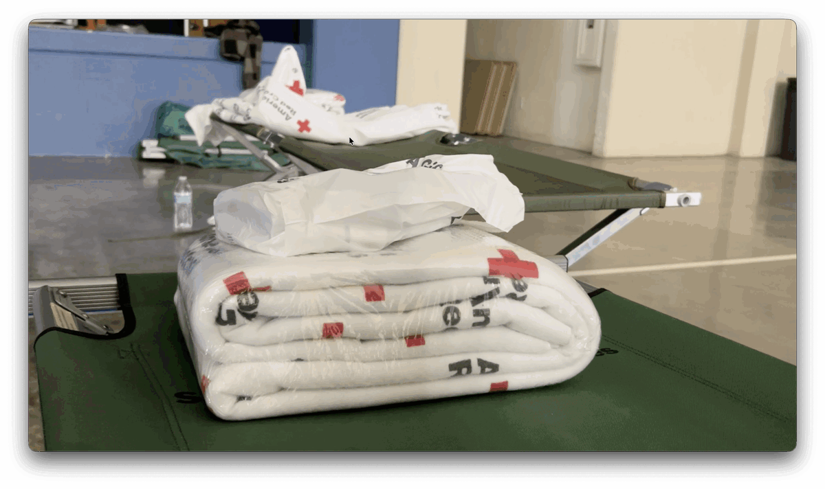 Senior Apartments in Brawley temporarily evacuated to Red Cross emergency shelter