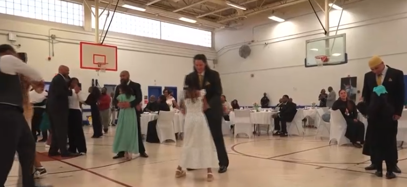 Incarcerated fathers earn the opportunity to participate in a father-daughter dance.