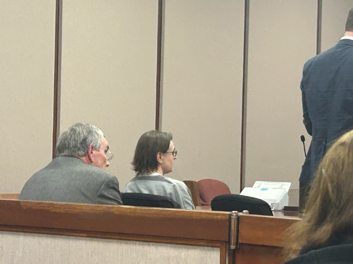 Gudrun Casper-Leinenkugel appears in court in Henderson County