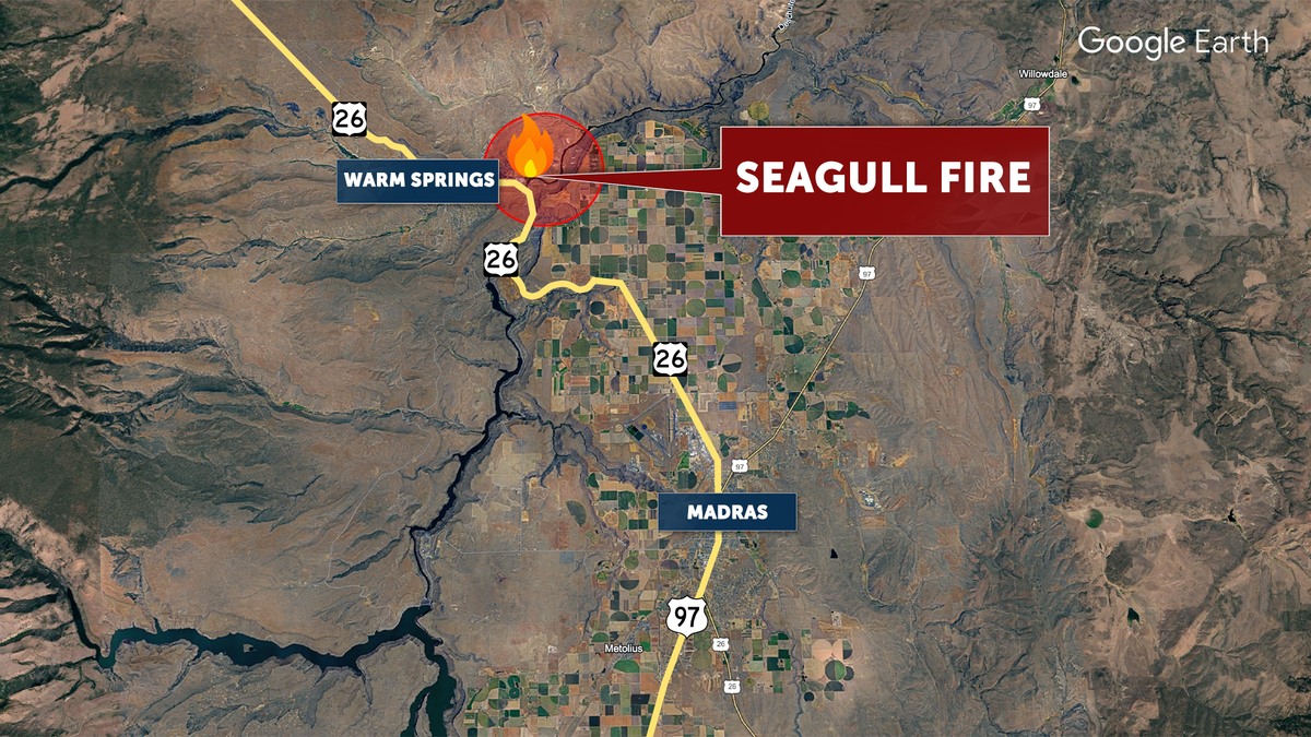 BREAKING NEWS: Seagull Fire ignites in Jefferson County