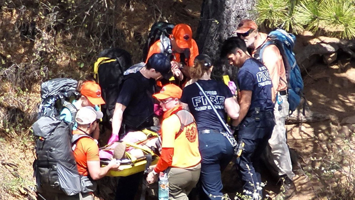 Elderly man injured in fall at Black Butte Trail Head
