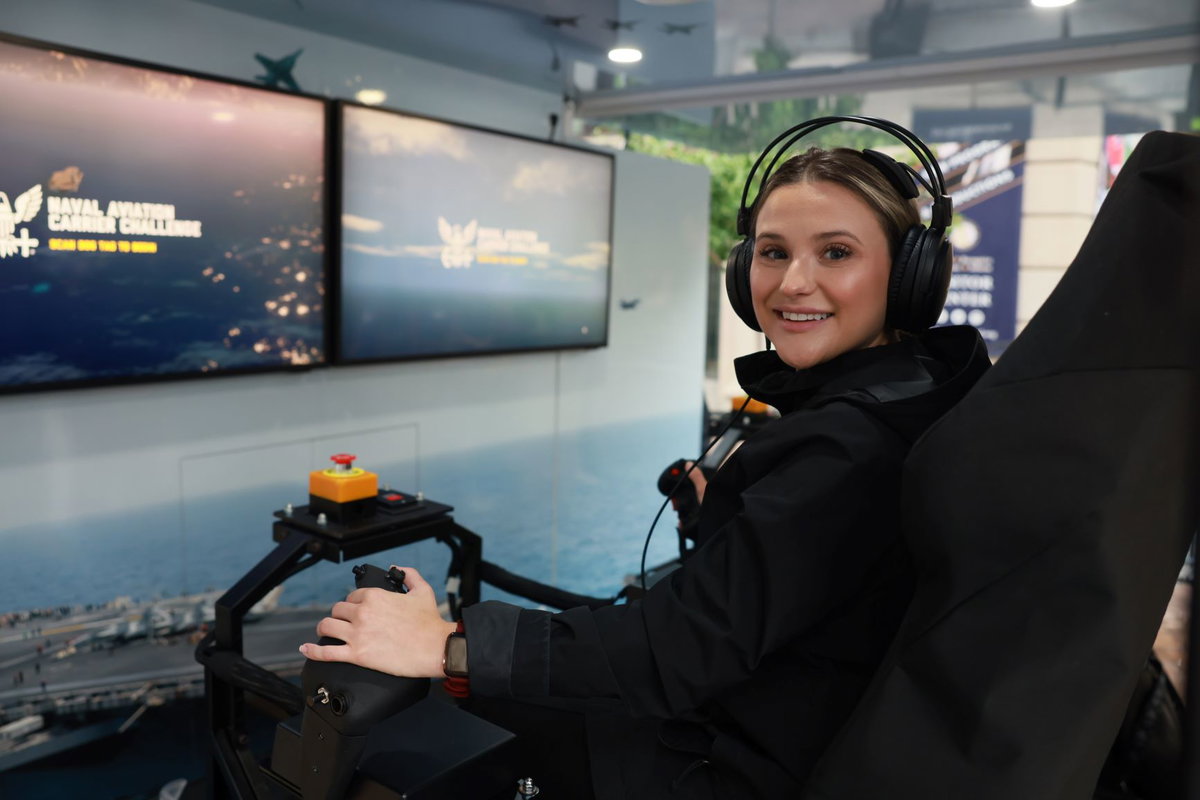 United States Navy showcases mixed-reality experience at Technical Careers High School