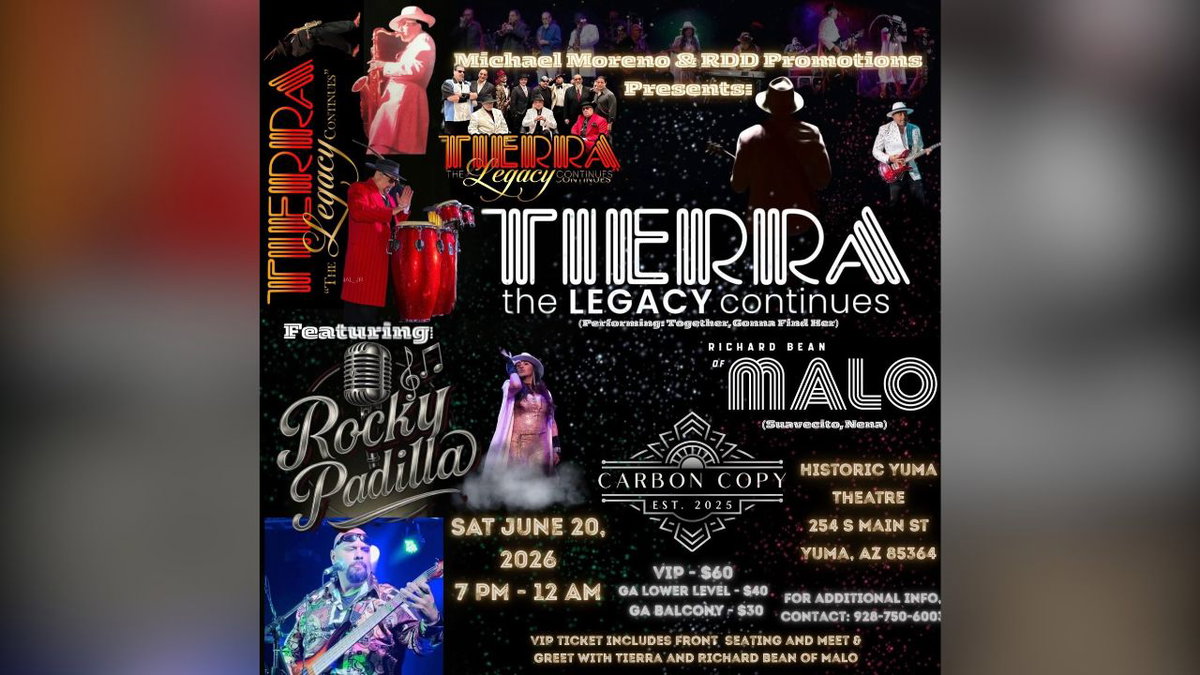 Yuma community invited to attend ‘Tierra: The Legacy Continues’